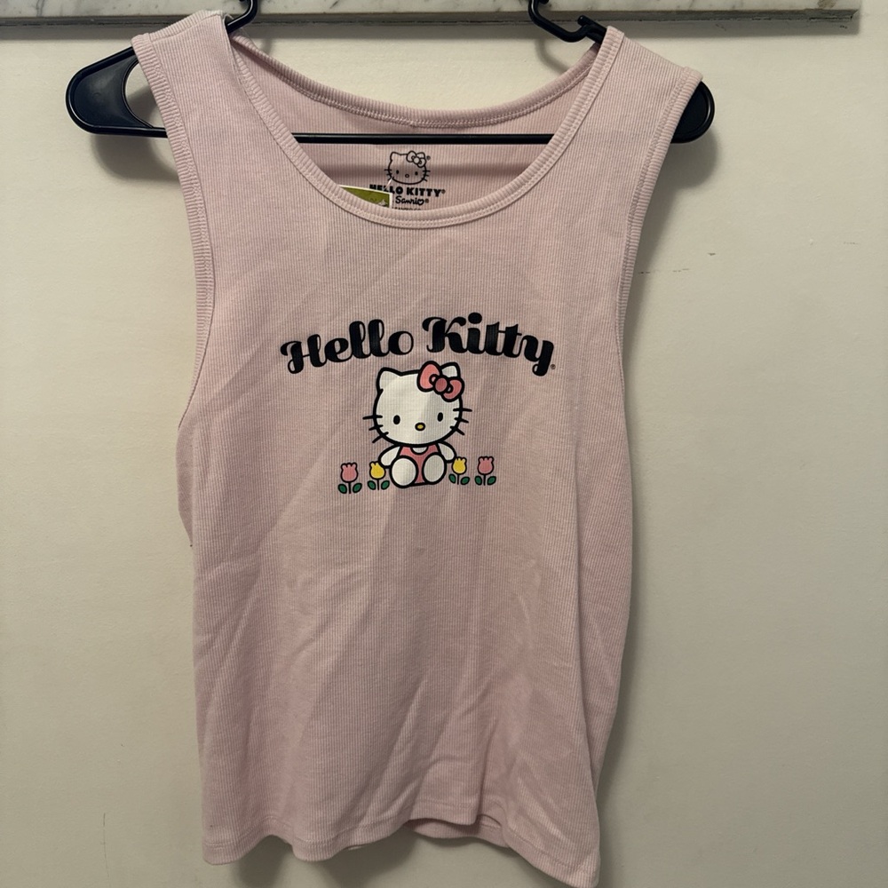 Pink Hello Kitty Tank Top